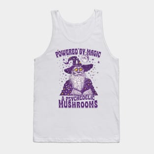 Powered By Magic & Psychedelic Mushrooms Tank Top